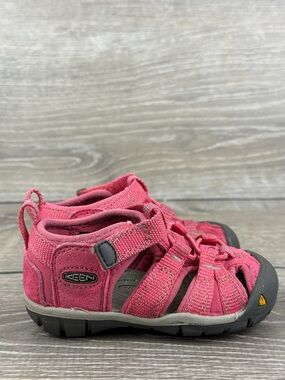 Keen Seacamp II CNX Kinder Pink Toddler Girl Sz 5 Hiking Sports Sandals
